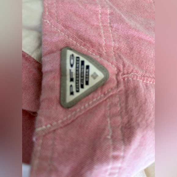 Columbia women’s pink PFG size 10 walking shorts golf hiking - Picture 4 of 11